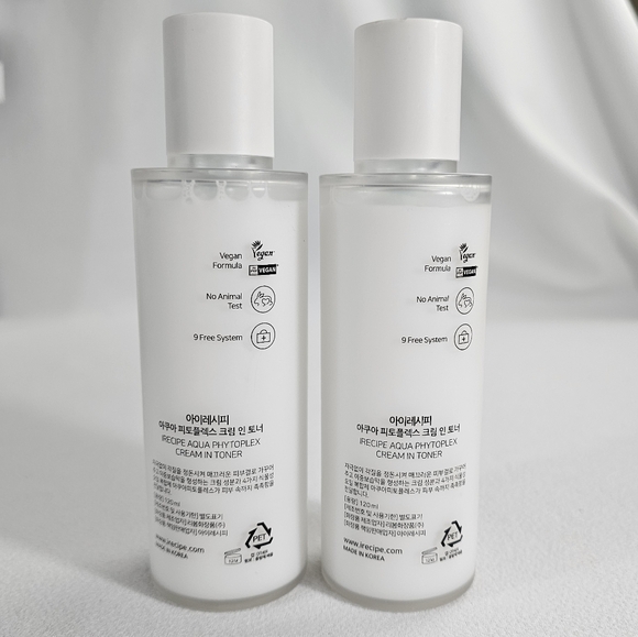 (2) iRecipe Aqua Phytoplex Cream in Toner - Picture 3 of 9